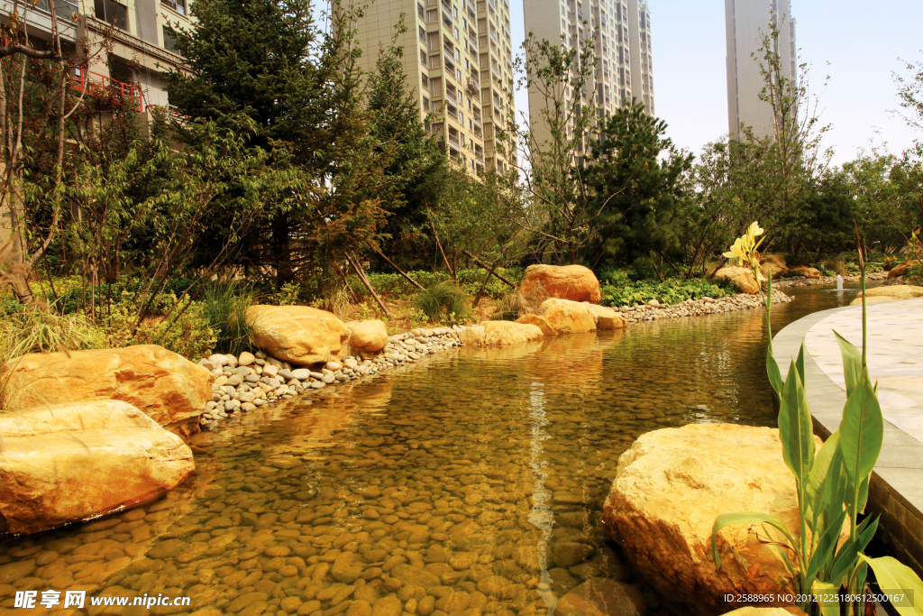 法式欧式皇家园林景观水景