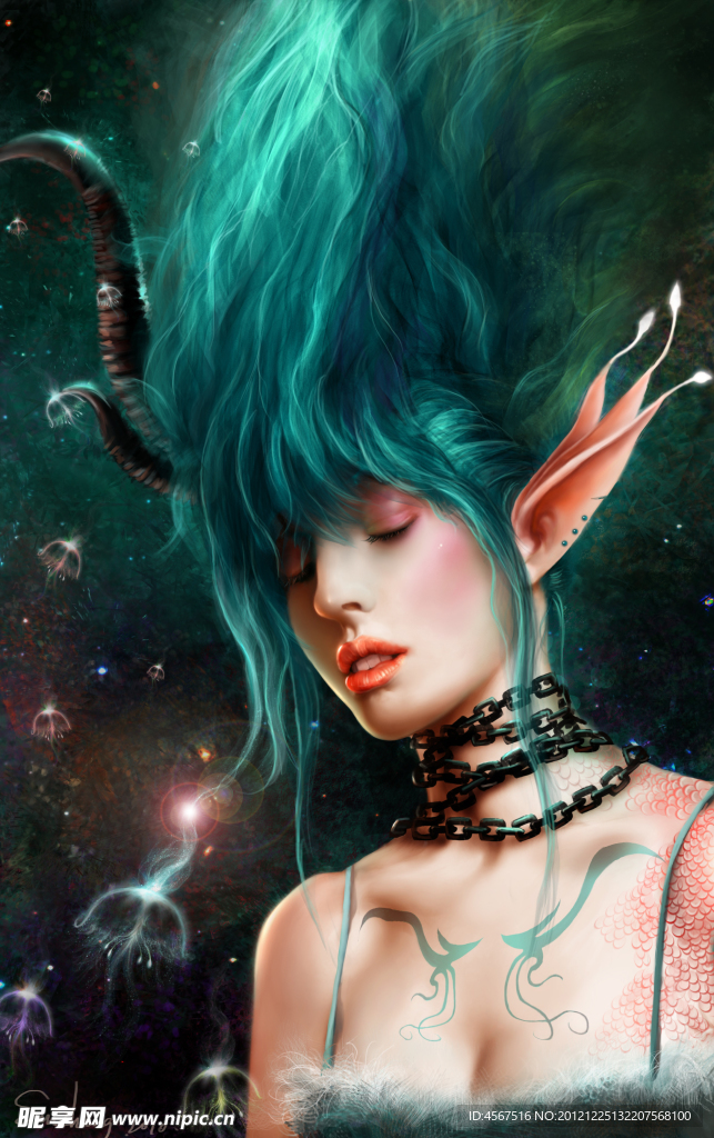 奇幻美女