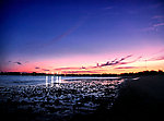 夕阳海岸