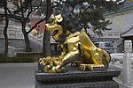 北京八大处公园金狮