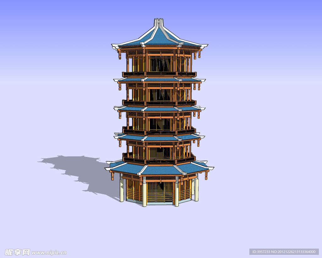 古建3D模型
