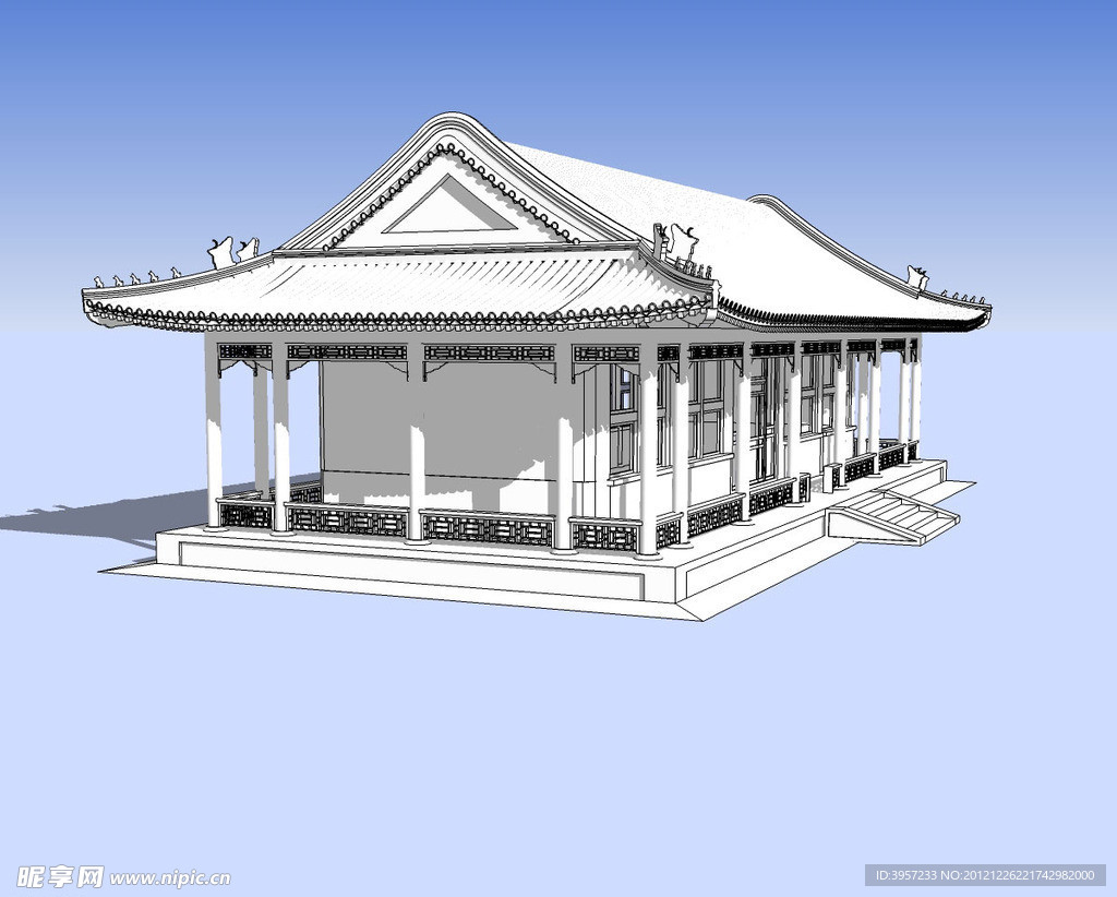 古建3D模型