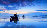 夕阳海岸