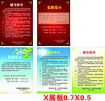 健康指导 展板