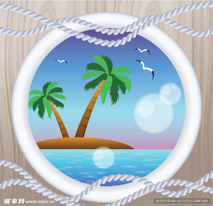 旅游背景