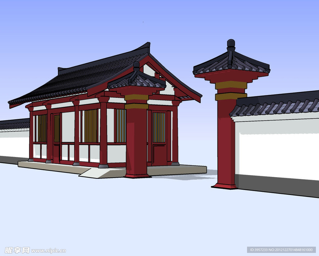 古建3D模型