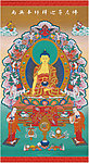 本师释迦牟尼佛唐卡