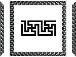 底纹边框