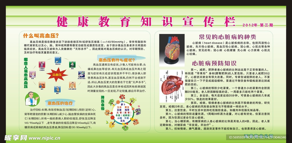 健康教育知识 健康教育宣传栏