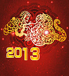 2013春节卡片