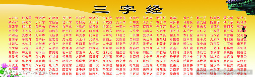 三字经