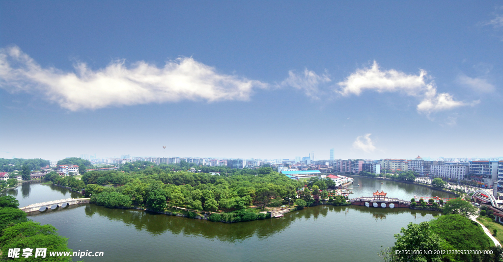 鹅湖公园全景