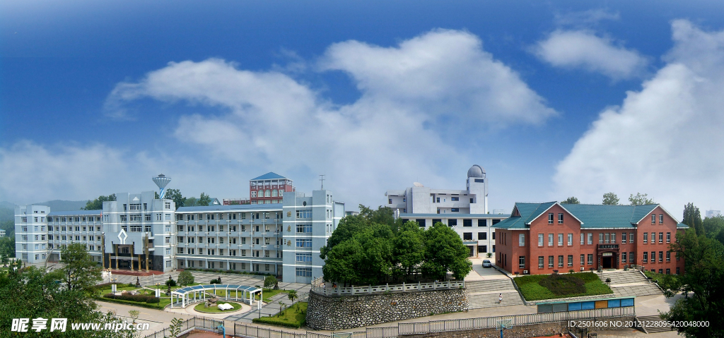 萍乡中学全景