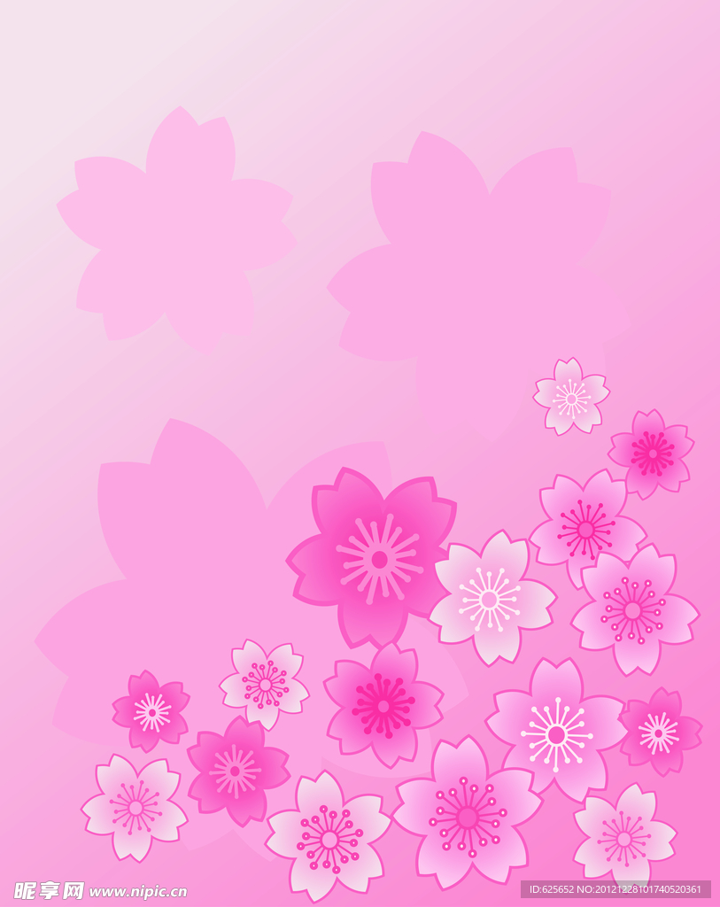 花朵移门