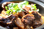 红烧肥鹅炖土豆
