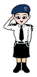 卡通警察