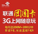 联通团圆卡 墙体广告