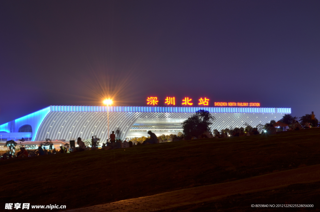 北站夜景