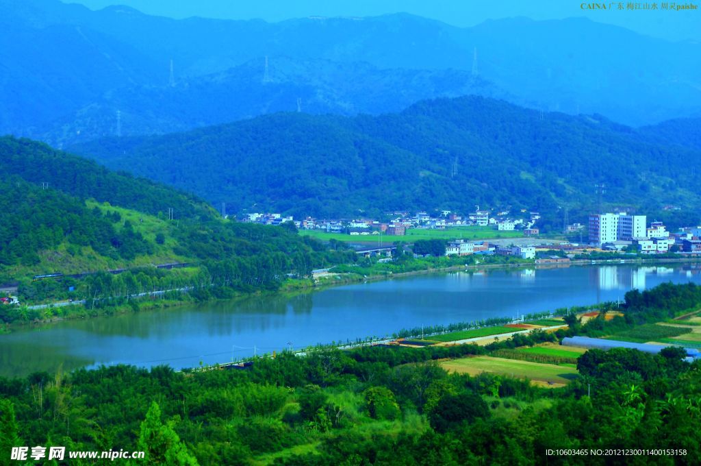 梅州山水 梅江风光