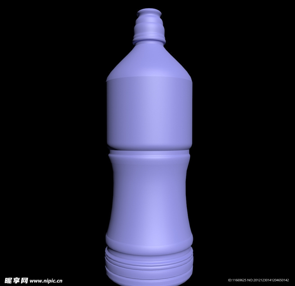 饮料瓶3D max模型