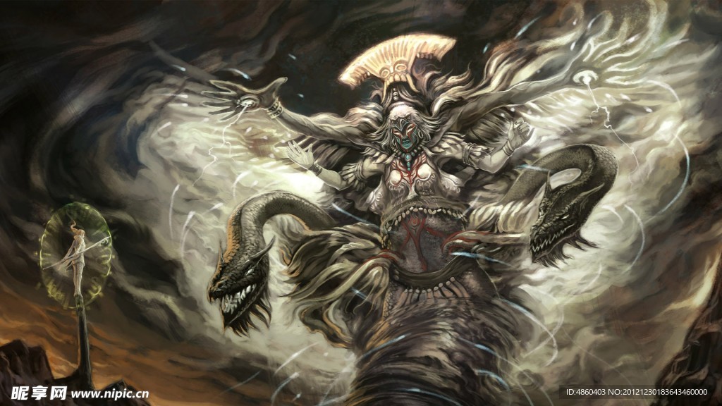 怪物 插画