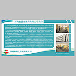 医药公司公司简介展板