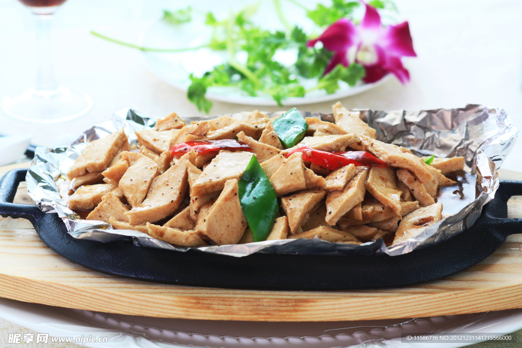铁板豆腐