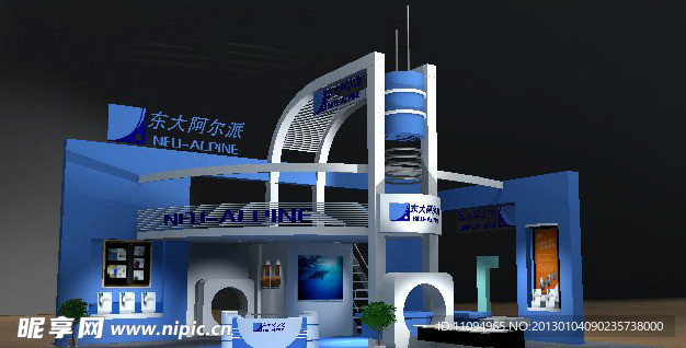 展览模型 3D设计模型 展示模型