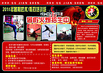 武术宣传单