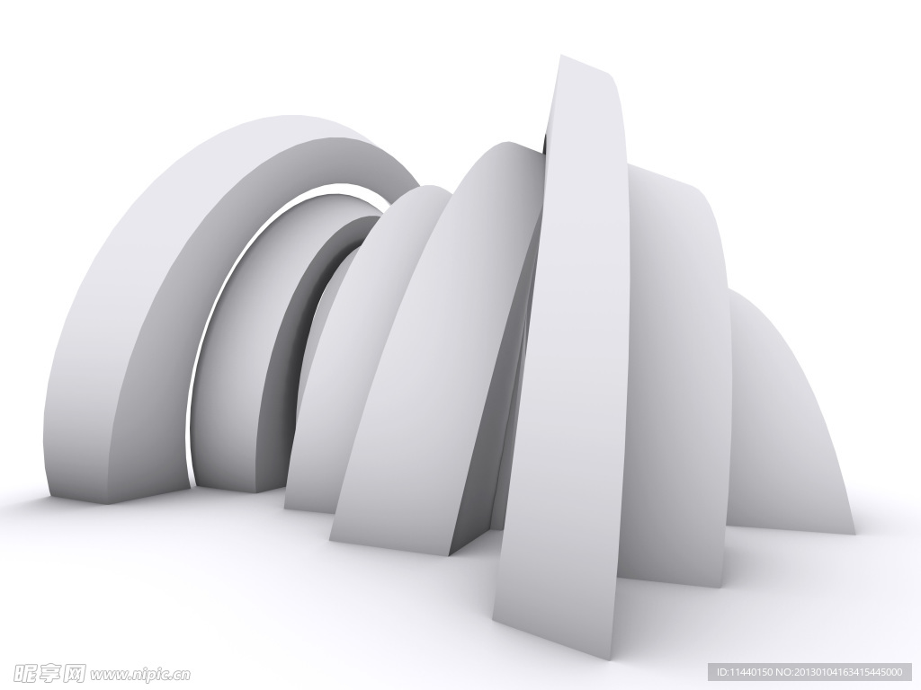 3D建筑模具