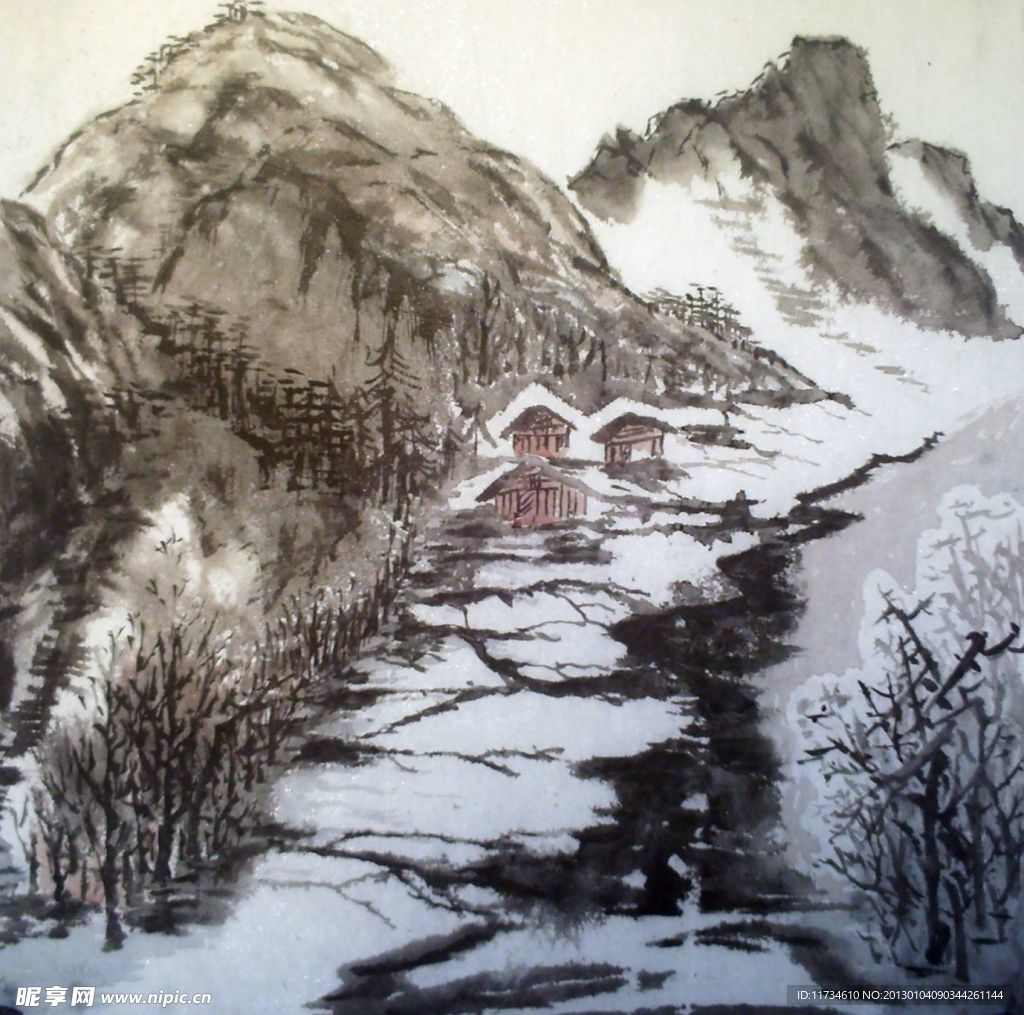 村边小溪