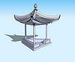 北京四合院3D模型
