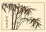 芥子园画谱 竹子