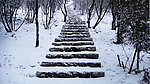 腊山的雪