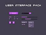 紫色UI设计