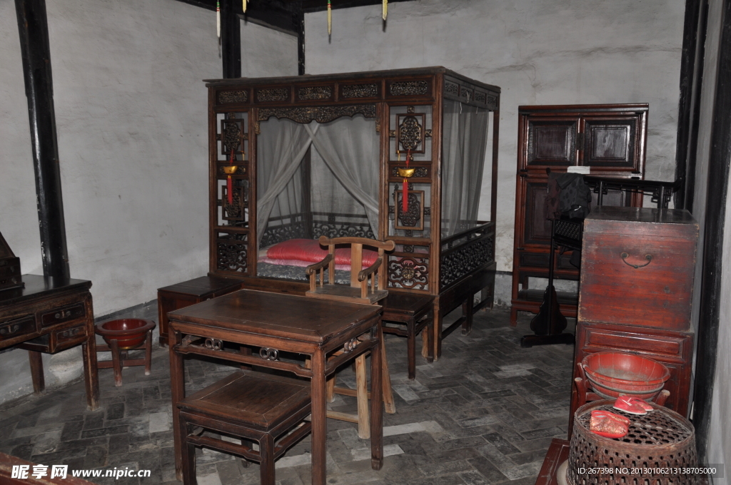 中式传统卧室