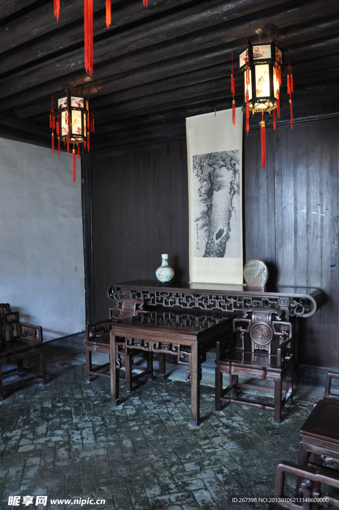 中式民居厅堂