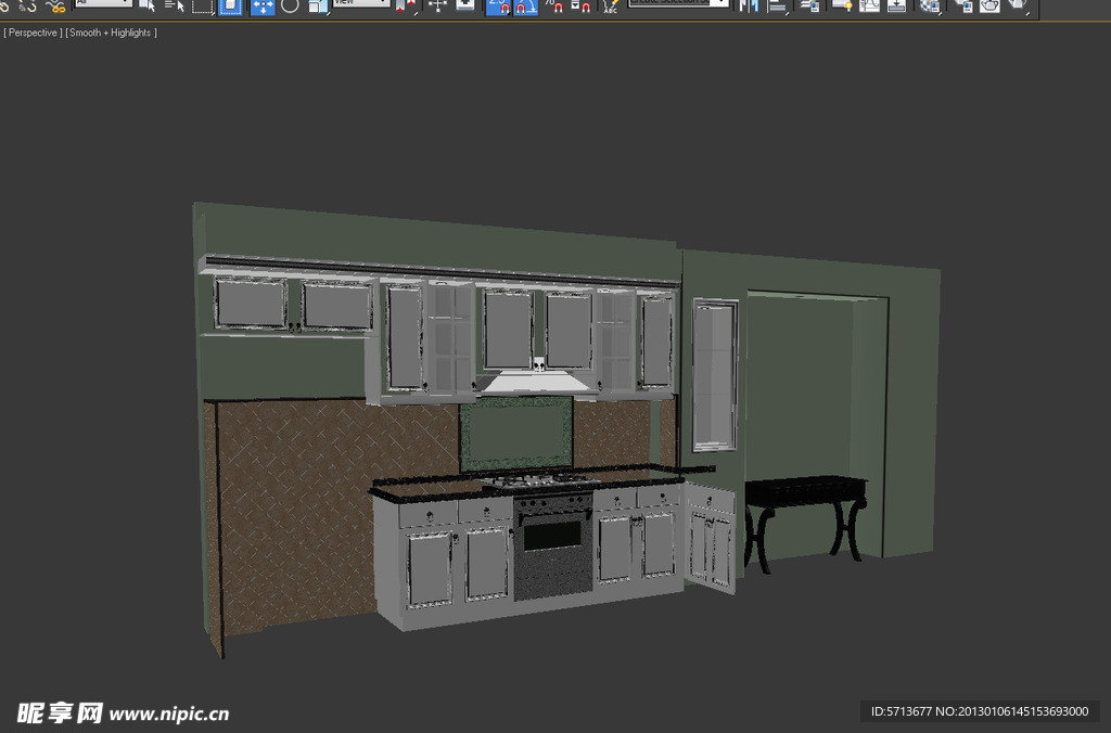 厨房模型