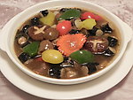 紫菜卷香菇煲