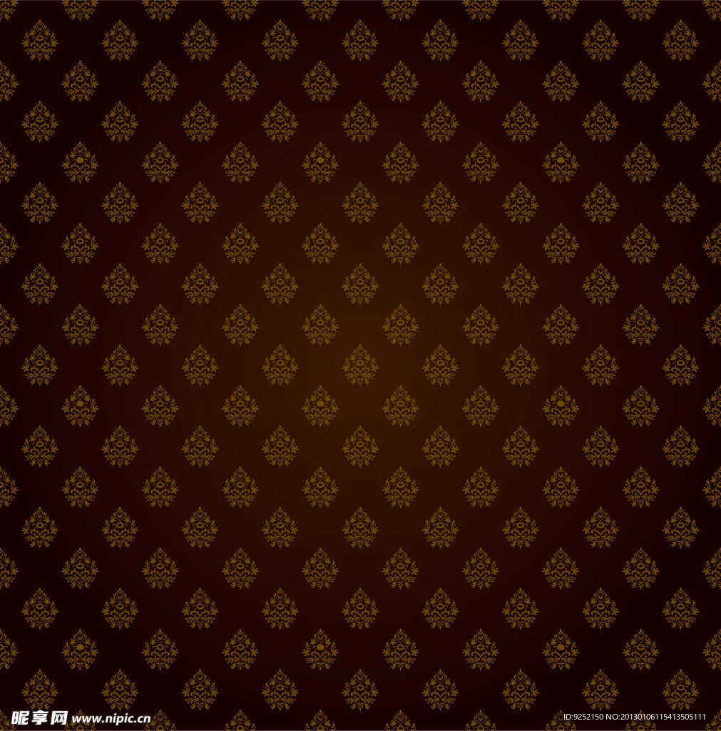 金色花纹