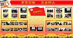 学校队伍建设展板