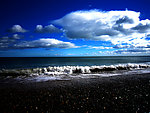 海岸海浪
