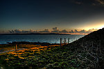 夕阳海岸