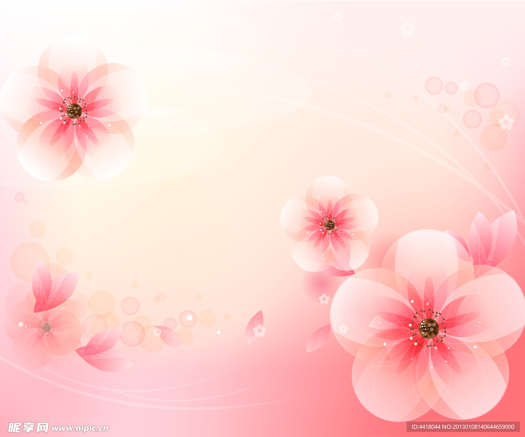 花朵移门