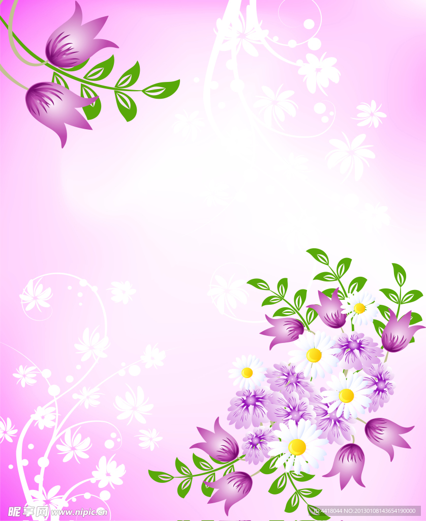 紫色花
