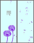 蒲公英移门