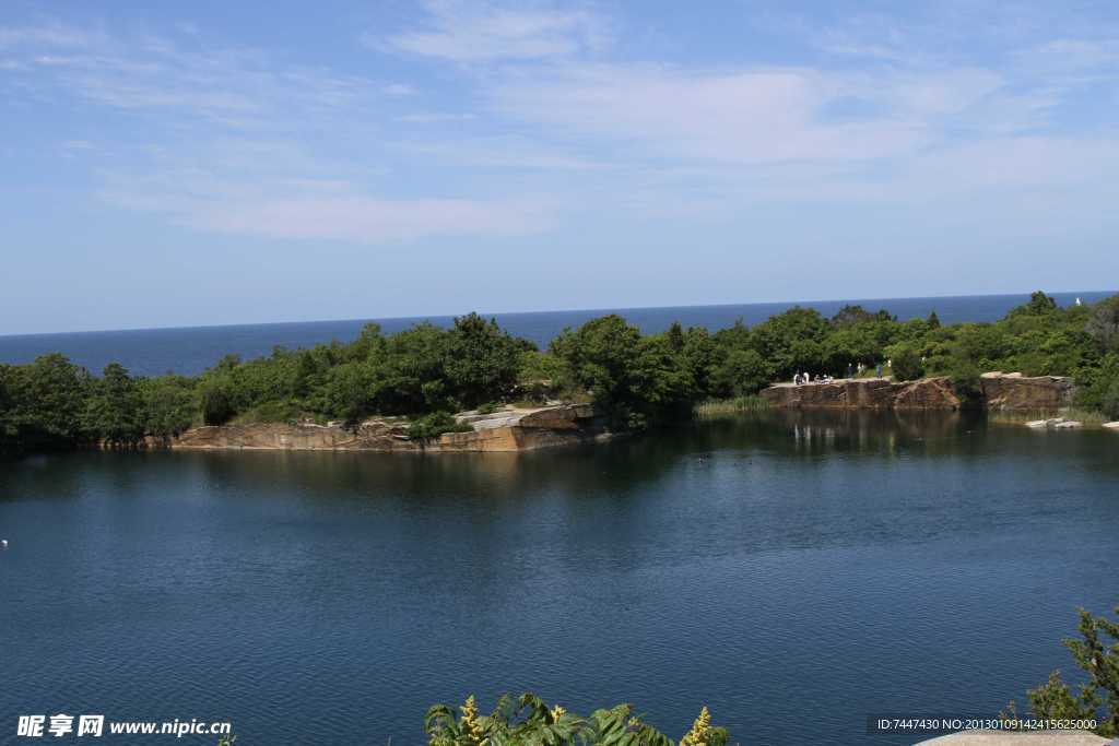 大西洋石头海岸