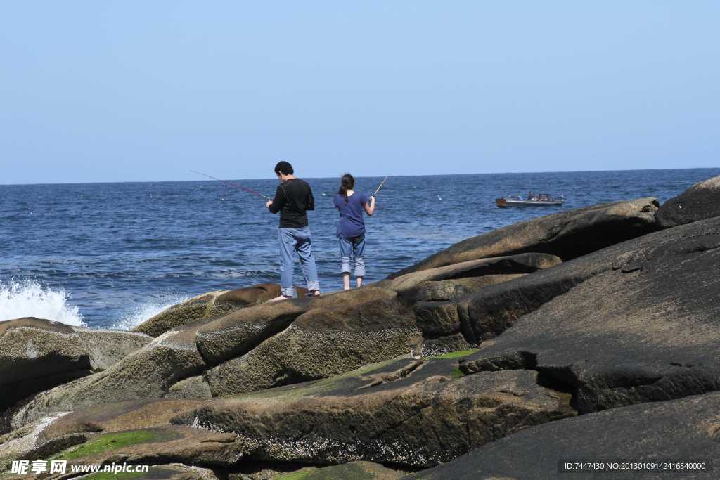 大西洋石头海岸