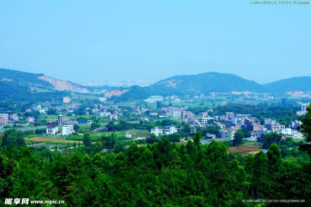 梅州山水 乡村景色