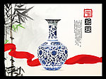 中国风 青花瓷